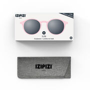 Pink round sunglasses